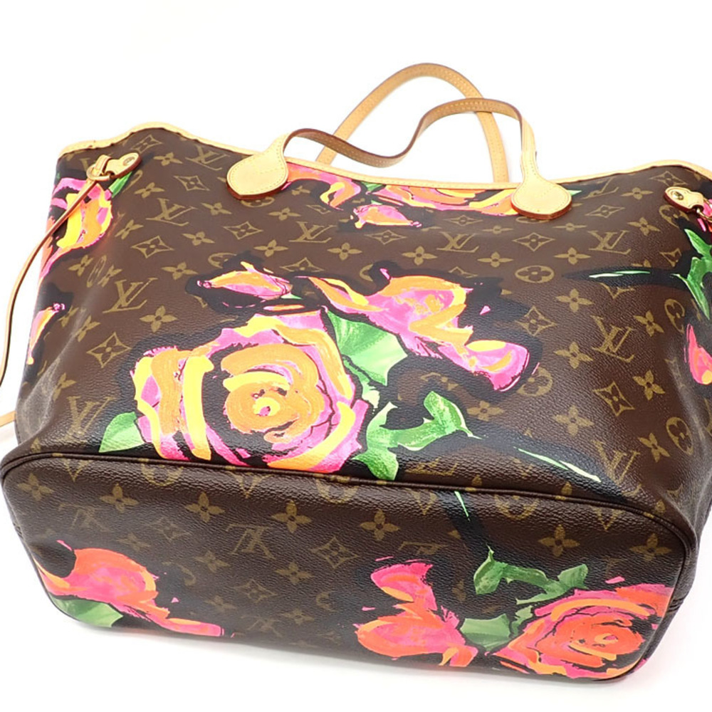 Louis Vuitton Tote Bag Monogram Rose Neverfull MM Women's M48613 Shoulder 200... - Picture 2 of 9